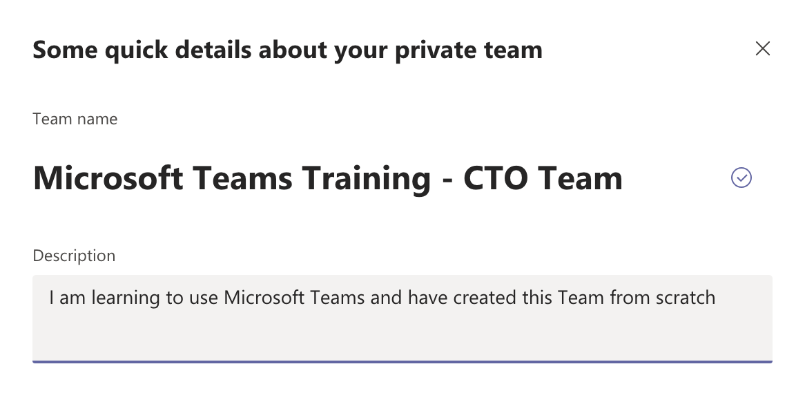 CTO Training in Microsoft Teams