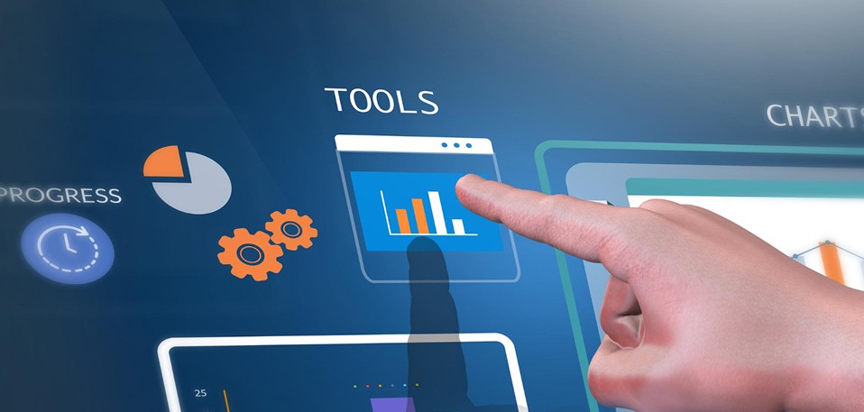 Microsoft 365 training session showing employees learning Teams Excel and SharePoint tools